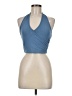 Shein Blue Tank Top Size 6 - photo 1