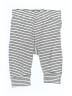 Precious Firsts 100% Cotton Stripes White Casual Pants 0-3 MO / 3 MO - photo 1