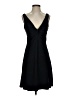 Moda International Solid Black Cocktail Dress Size S - photo 1