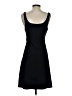 Moda International Solid Black Cocktail Dress Size S - photo 2