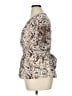 Max Studio 100% Polyester Ivory Short Sleeve Blouse Size XL - photo 5