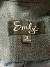 Emily... 100% Polyester Gray Blazer Size 12 - photo 6