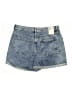 True Craft 100% Cotton Blue Denim Shorts Size 15 - photo 2