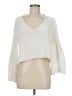 Free People 100% Cotton Ivory Pullover Sweater Size M (estimated) - photo 1