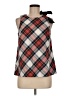 J.Crew Red Sleeveless Blouse Size 6 - photo 1