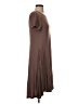 Annabelle Solid Brown Casual Dress Size S - photo 4