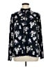 Maurices Floral Blue Jacket Size 16 (1) - photo 1