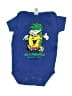 Delta 100% Cotton Print Blue Short Sleeve Onesie 3-6 MO / 6 MO - photo 1