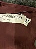 ING 100% Silk Burgundy Blouse Size XS - photo 7