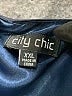 City Chic 100% Polyester Blue Black Cocktail Dress Size 24 Plus (XXL) - photo 7