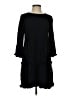 Very J 100% Polyester Solid Black Casual Dress Size S - photo 1