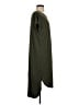Double Zero Solid Green Casual Dress Size S - photo 4