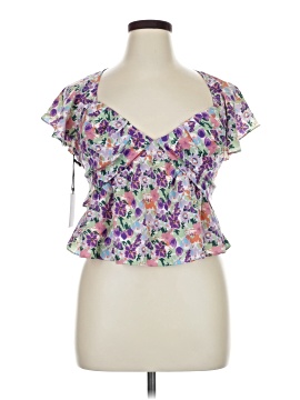 Astr The Label Short Sleeve Blouse
