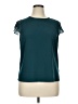Merona 100% Polyester Teal Short Sleeve Top Size XL - photo 1