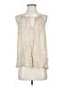 Gap Ivory Sleeveless Blouse Size M - photo 1