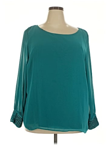 Jennifer Lopez Long Sleeve Blouse (view 1)