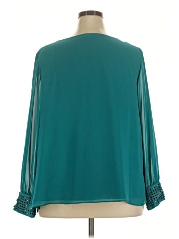 Jennifer Lopez Long Sleeve Blouse (view 2)