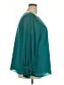 Jennifer Lopez 100% Polyester Teal Long Sleeve Blouse Size 2X - photo 4