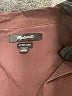 Madewell 100% Cotton Brown Long Sleeve Button-Down Shirt Size M - photo 7