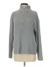 Edikted 100% Cotton Solid Gray Turtleneck Sweater Size S - photo 1