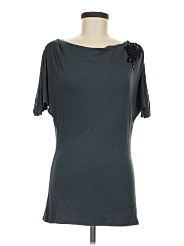 Backless Short Sleeve T-Shirt (view 1)