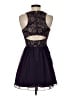 Speechless Purple Cocktail Dress Size 1 - photo 2