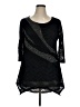 Papaya 100% Polyester Black 3/4 Sleeve Blouse Size XL - photo 1