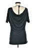 Backless Gray Short Sleeve T-Shirt Size M - photo 2