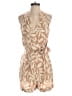 A New Day Print Tan Romper Size S - photo 1