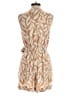 A New Day Print Tan Romper Size S - photo 2