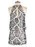 Lavender Brown Graphic Silver Romper Size S - photo 2