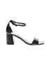 Nordstrom 100% Leather Black Sandals Size 9 - photo 1