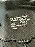 Terra & Sky Solid Black Active Pants Size 0X - photo 7