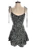 Shein 100% Viscose Polka Dots Black Romper Size 4 - photo 1