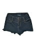 BLUE SPICE Blue Denim Shorts Size 3 - photo 1