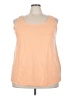 Basic Editions Orange Tank Top Size 3X - photo 1