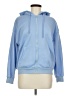 Unbranded 100% Polyester Blue Zip Up Hoodie Size M - photo 1