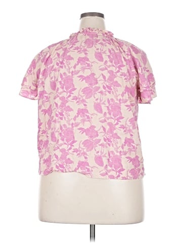 Treasure & Bond Short Sleeve Blouse (view 2)