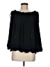 Ann Taylor LOFT 100% Polyester Black 3/4 Sleeve Blouse Size M - photo 1