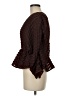 Azulu Brown 3/4 Sleeve Blouse Size M (estimated) - photo 5