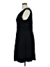 Lands' End Solid Black Cocktail Dress Size XL - photo 5
