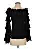 Joseph Ribkoff Black 3/4 Sleeve Blouse Size 4 - photo 1