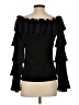 Joseph Ribkoff Black 3/4 Sleeve Blouse Size 4 - photo 2