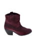Call It Spring Burgundy Ankle Boots Size 8 1/2 - photo 1