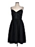 Calvin Klein Solid Black Cocktail Dress Size XL (estimated) - photo 1