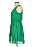 BCX 100% Polyester Solid Green Casual Dress Size XS - photo 5