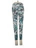 SPANX Print Teal Active Pants Size S - photo 2