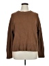 Everlane 100% Organic Cotton Solid Brown Pullover Sweater Size XL - photo 1