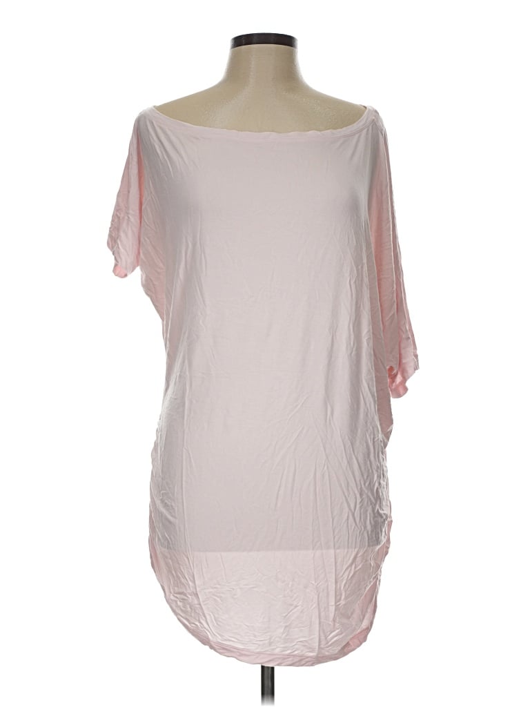 Pre-owned Express 3/4 Sleeve T-shirt In Pink