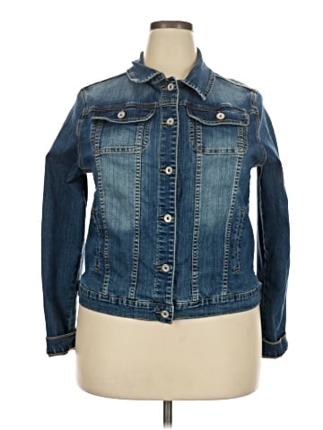 White Mark Denim Jacket (view 1)